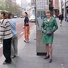mickshave > Lyn, showing off her leather coat purchased in England in 1972
