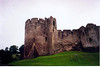 mickshave > A view of Chepstow Castle. Construction began in 1067, and the castle became the key launching point for expeditions into Wales.